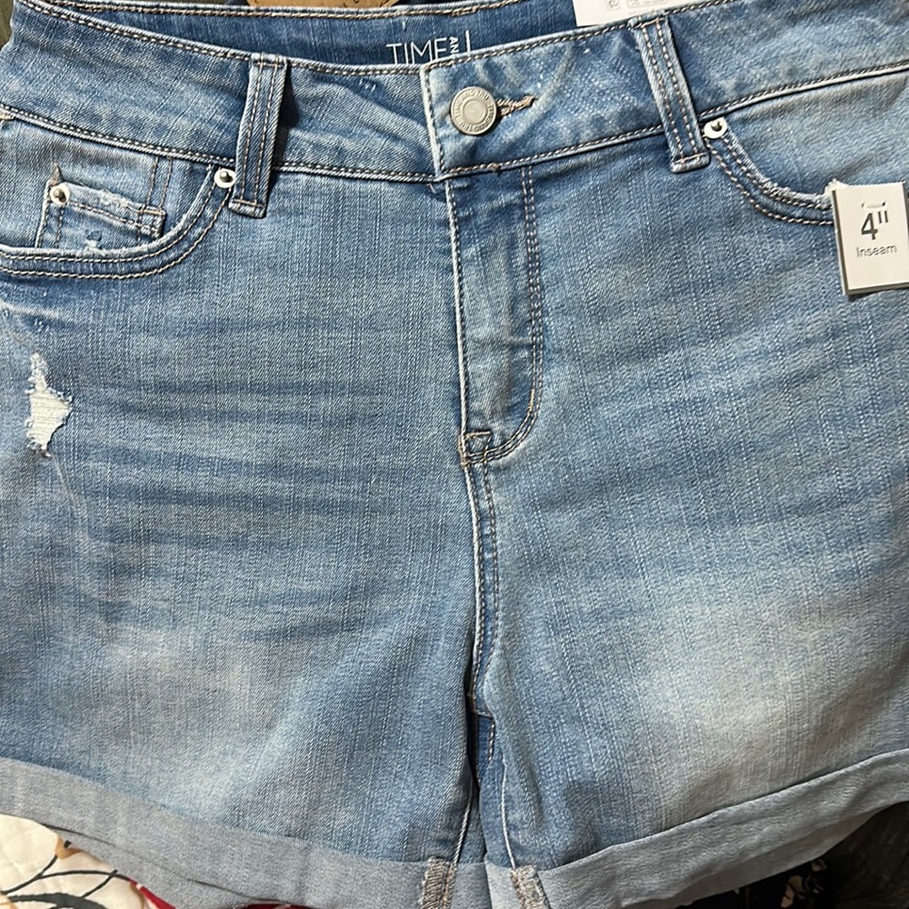 Brand new denim shorts from Walmart.